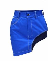 Gao Republic - Skirt Mini Side Cut-Out - Lyst