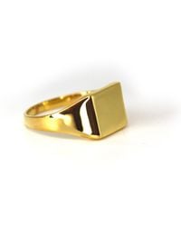 VicStoneNYC Fine Jewelry - Bold Square Signet Ring For - Lyst
