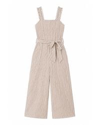 Yumi' - Stripe Strappy Jumpsuit - Lyst