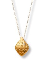 Claire Hill Designs - Lab-Grown Diamond Art Deco Necklace - Lyst