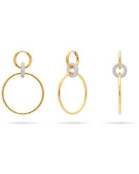Meulien - Large Hoop Link Earrings - Lyst