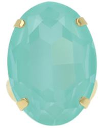 Otazu - Eva Oval Ring Soft Mint - Lyst