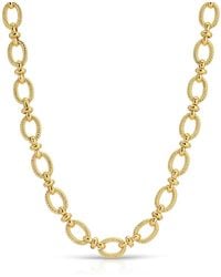 Leeada Jewelry - Lulu Chain Necklace - Lyst