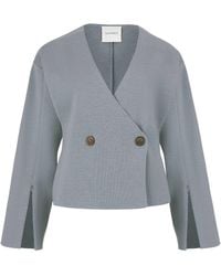 SALANIDA - Galante Knitted 100% Merino Blazer Light - Lyst