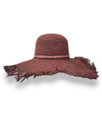Mister Miller - Master Hatter - Raffia Straw Ceecee Wide Brim Hat - Lyst