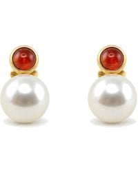 Lalinde - Victoria Pearl Stud - Lyst