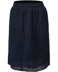 Smart and Joy - Eyelet Cotton Lace Skirt - Lyst
