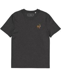 Anchor and Crew - Heather Smart Ass Actual Life Organic Cotton Embroidered T-Shirt - Lyst