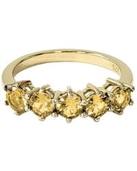 Belinda Jewelz - Ruby Lena Birthstone Ring - Lyst