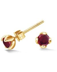 Dower & Hall - Garnet Orissa Studs - Lyst