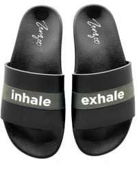 Zenzee - Inhale Exhale Slide Sandals - Lyst