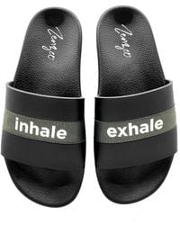 Zenzee - Inhale Exhale Slide Sandals - Lyst