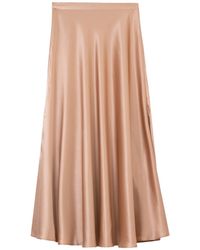 Bel Cashmere - Victoria Silk Skirt - Lyst