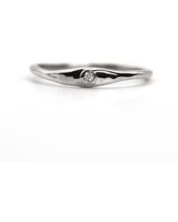 VicStoneNYC Fine Jewelry - Natural Diamond Hammered Texture Solid Ring - Lyst