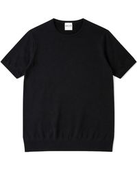 Salts Cashmere - Short Sleeved Knitted Tee - Lyst