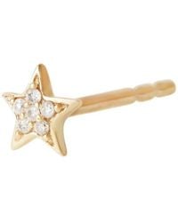 Zohreh V. Jewellery - Celestial Diamond Star Stud 9k - Lyst