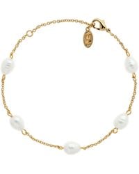 Emma Holland Jewellery - Baroque Pearl Chain Bracelet - Lyst