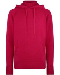 La Granni - Knitted Roll Neck Hoodie - Lyst