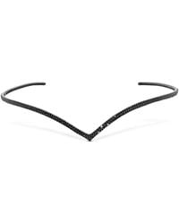 SALLY SKOUFIS - Soul Headpiece With Made Cz Diamond Stimulant - Lyst