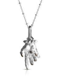 Kasun - Hand Of The Protector Pendant - Lyst