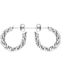 Dainty London - Barnacle Huggie Hoop Earrings - Lyst