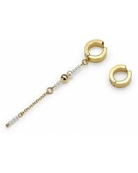 Kirei - Link Ear Cuff – Stainless Steel & Shell Pearl - Lyst