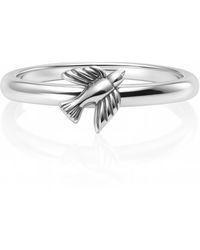 Unaloe - Adjustable Ring Dove Design - Lyst