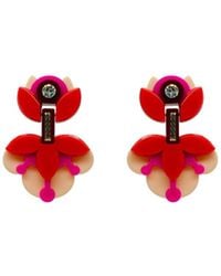Gissa Bicalho - Handmade Acrylic Earring Petunia Medium - Lyst