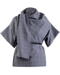 Meem Label - Dexter Grid Top - Lyst