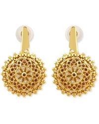 Najiba - Yantra Sacred Geometry Earrings - Lyst