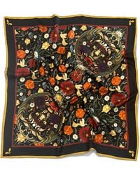 Henelle - Dahlia Silk Large Silk Scarf - Lyst