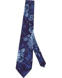 lords of harlech - Taddeo Roma Floral Merino Tie - Lyst