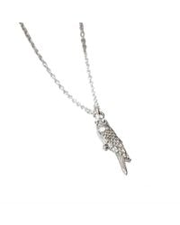 Posh Totty Designs - Sterling Soulmate Parrot Charm Necklace - Lyst