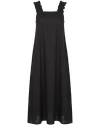 Adrift Clothing - Claire Maxi Linen Dress - Lyst