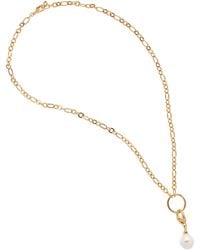 Emma Holland Jewellery - Baroque Pearl Charm Necklace - Lyst
