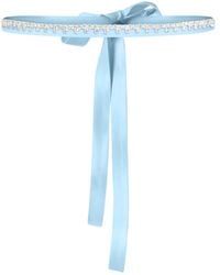 Tia Dorraine - Crystal-Embellished Belt - Lyst
