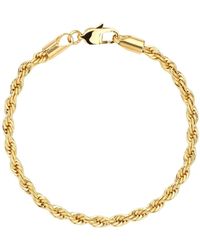 Harfi - Plated Rope Chain Bracelet For - Lyst