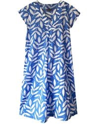 Lime Tree Design - Audrey Shift Large Leaf Cornish - Lyst