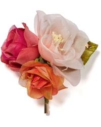 Helena Simon - The Spray Rose Floral Brooch - Lyst
