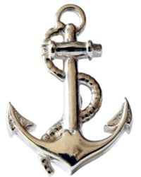 Lee Renee - Anchor Lapel Pin - Lyst