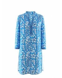 Kaminee - Cotton Voile Kaftan - Lyst