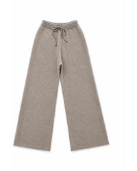 Maison Lointaine - Signature Pants Taupe Heavyweight - Lyst