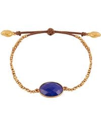Opium Jewels - Lapis Lazuli Chakra Bracelet With Third Eye Chakra - Lyst