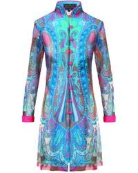 Beatrice von Tresckow - Summer Paisley Lightweight Chiffon Selena Jacket - Lyst