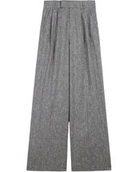 Nocturne - Wide-Leg Tailored Pants - Lyst