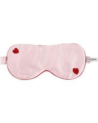 NOT JUST PAJAMA - Little Heart Silk Sleeping Eye Mask - Lyst
