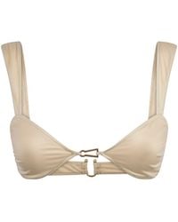 Bianca Resortwear - Neutrals Lola Bikini Top - Lyst