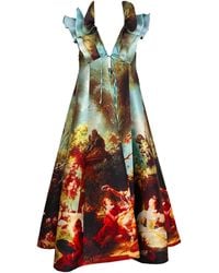 Maxjenny - Garden Royal Vest Dress – Sculptural Collar - Lyst