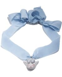 H2 Studio - Angry Puss Baby Silk Necklace Bowtie Cat - Lyst