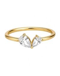 Belinda Jewelz - Topaz Heart Toi Et Moi Birthstone Ring - Lyst